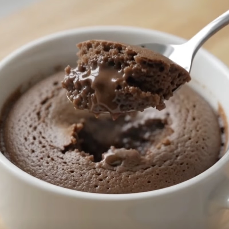 Air Fryer Choco Mug Cake