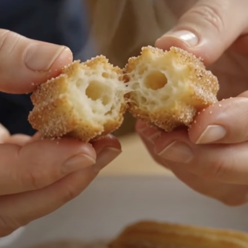 Air Fryer Churro Bites