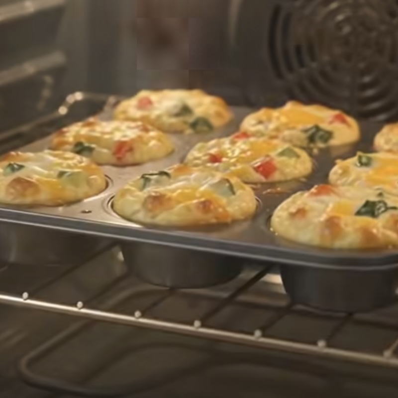 Cheesy Egg Muffins