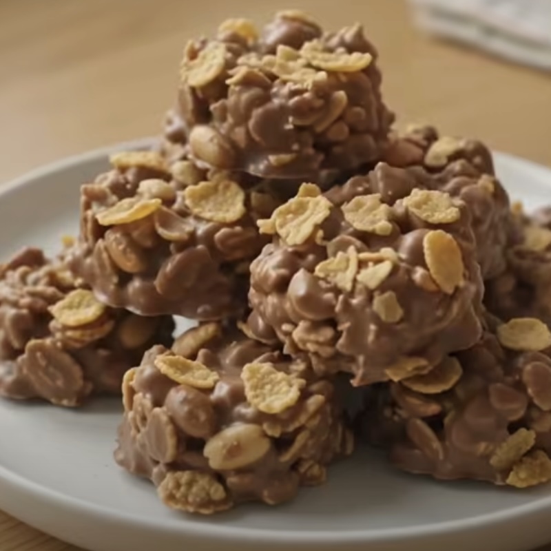 Choco Peanut Crunchies