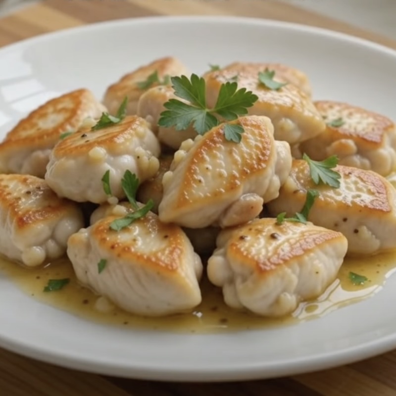 Garlic Butter Chicken Bites