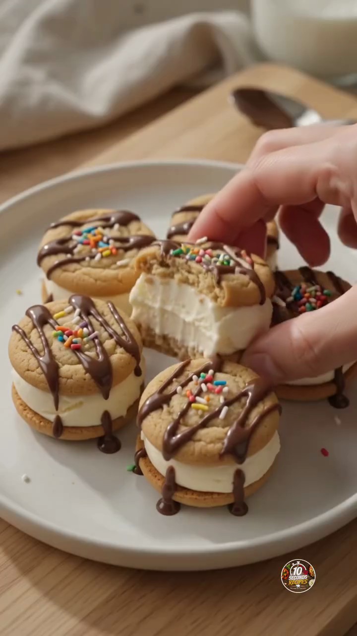 Mini Ice Cream Sandwich Bites
