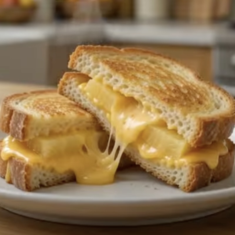 Pineapple Cheddar Melts