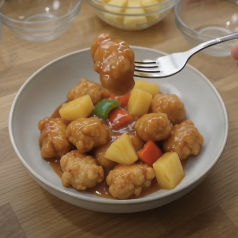 Sweet Sour Chicken Bites