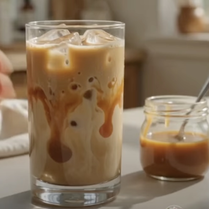 Vanilla Caramel Iced Coffee